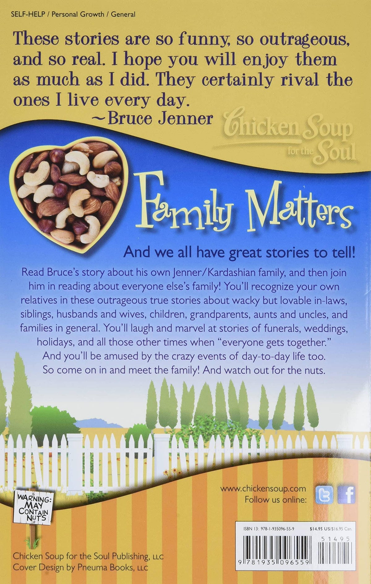 Chicken Soup for the Soul: Family Matters: 101 Unforgettable Stories about Our Nutty But Lovable Families Family & Relationships | General Canfield, Jack (Author), Hansen, Mark Victor (Author), Newmark, Amy (Author)
