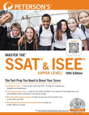 Master The(tm) Ssat(r) & Isee(r) Paperback Peterson's