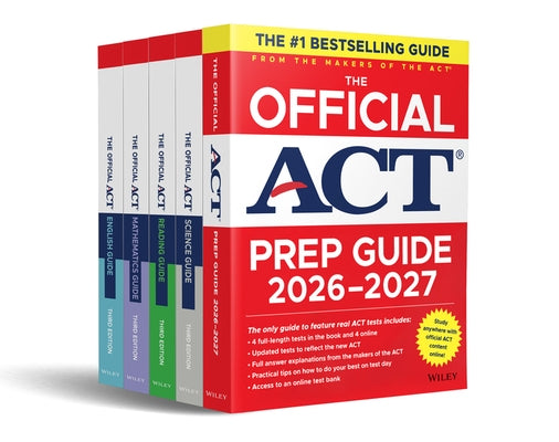 The Official ACT Prep and Subject Guides 2026-2027, Complete Set by ACT