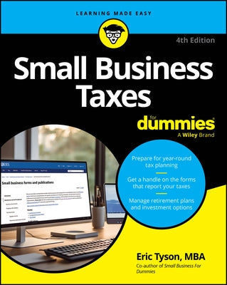 Small Business Taxes for Dummies by Tyson, Eric