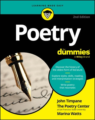 Poetry for Dummies by Timpane, John