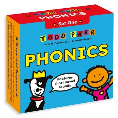 Todd Parr Phonics: Set One: Short Vowel Sounds (12 Books for New Readers) by Parr, Todd