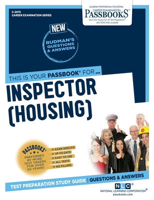 Inspector (Housing) (C-2975): Passbooks Study Guidevolume 2975 Paperback Passbooks