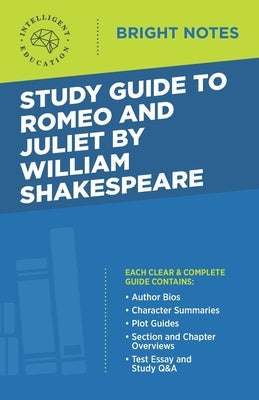 Study Guide to Romeo and Juliet by William Shakespeare Paperback Dexterity