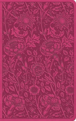 ESV Vest Pocket New Testament with Psalms and Proverbs, Red Letter (Trutone, Berry, Floral Design) by Esv Bibles