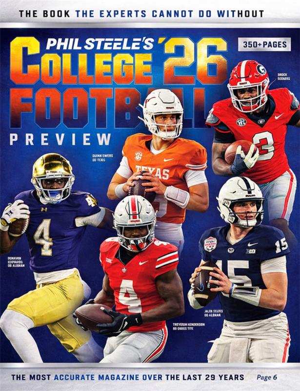 Pre Order Phil Steele's College Football 2026-27 - Corrections Bookstore