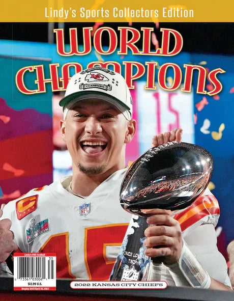 Lindys Collectors Edition Sports Magazines Lindys Sports 2022 Kansas City Chiefs Super Bowl Champions