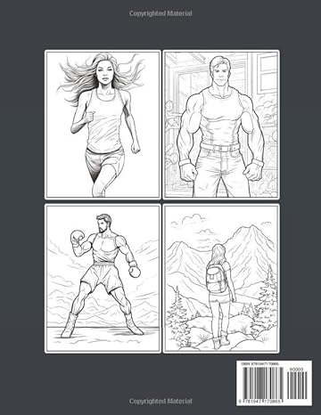 Fitness Coloring Book For Inmates: 70 Coloring Pages For Adults With Beautiful Stress Relieving Designs for Relaxation, Mindfulness, Gift For Men Women In Jail And Fitness Lovers Coloring Book 