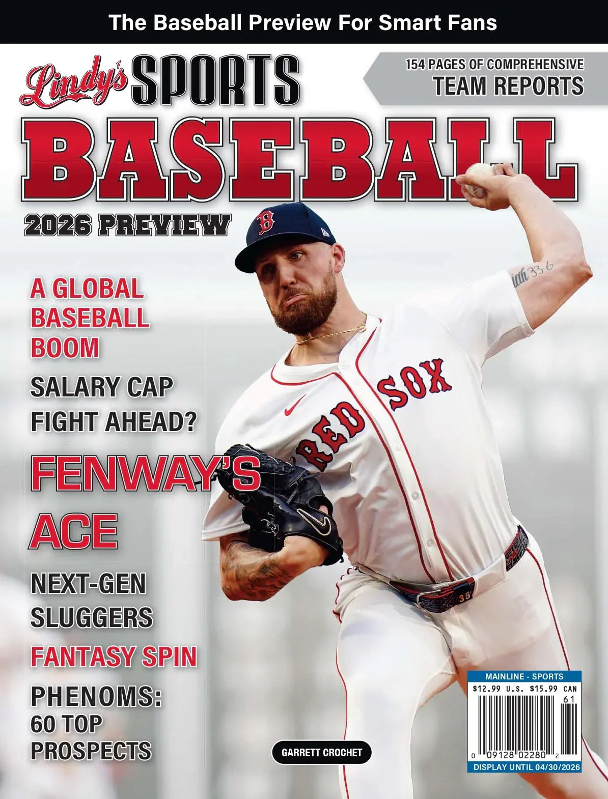 2026 Lindy's Baseball Preview Magazine / Covers Vary - Corrections Bookstore 