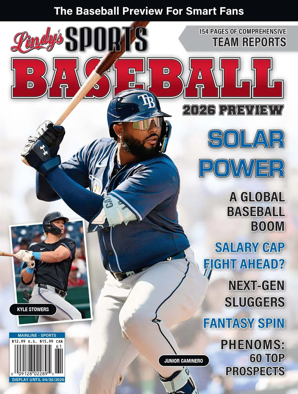 2026 Lindy's Baseball Preview Magazine / Covers Vary - Corrections Bookstore 