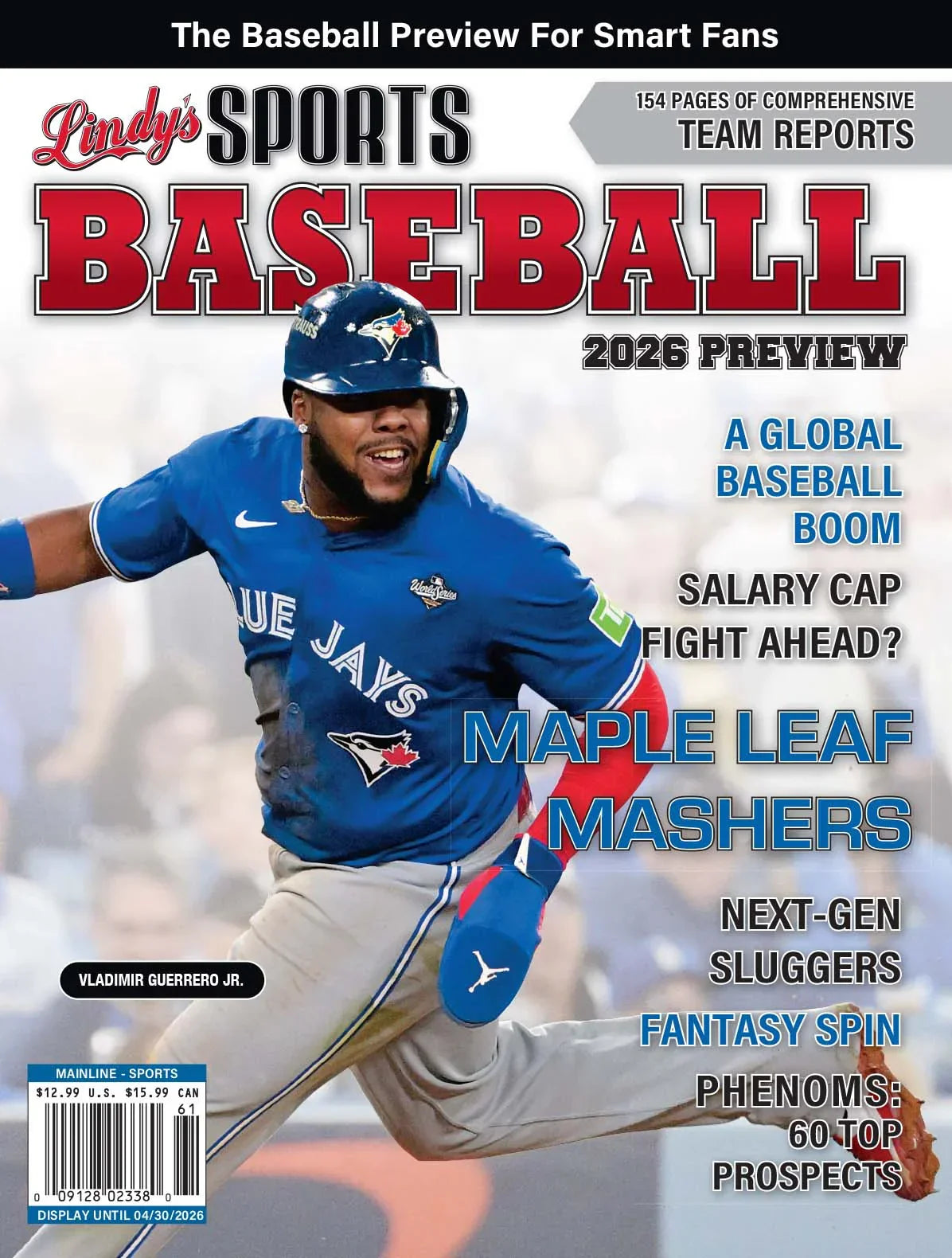 2026 Lindy's Baseball Preview Magazine / Covers Vary - Corrections Bookstore 