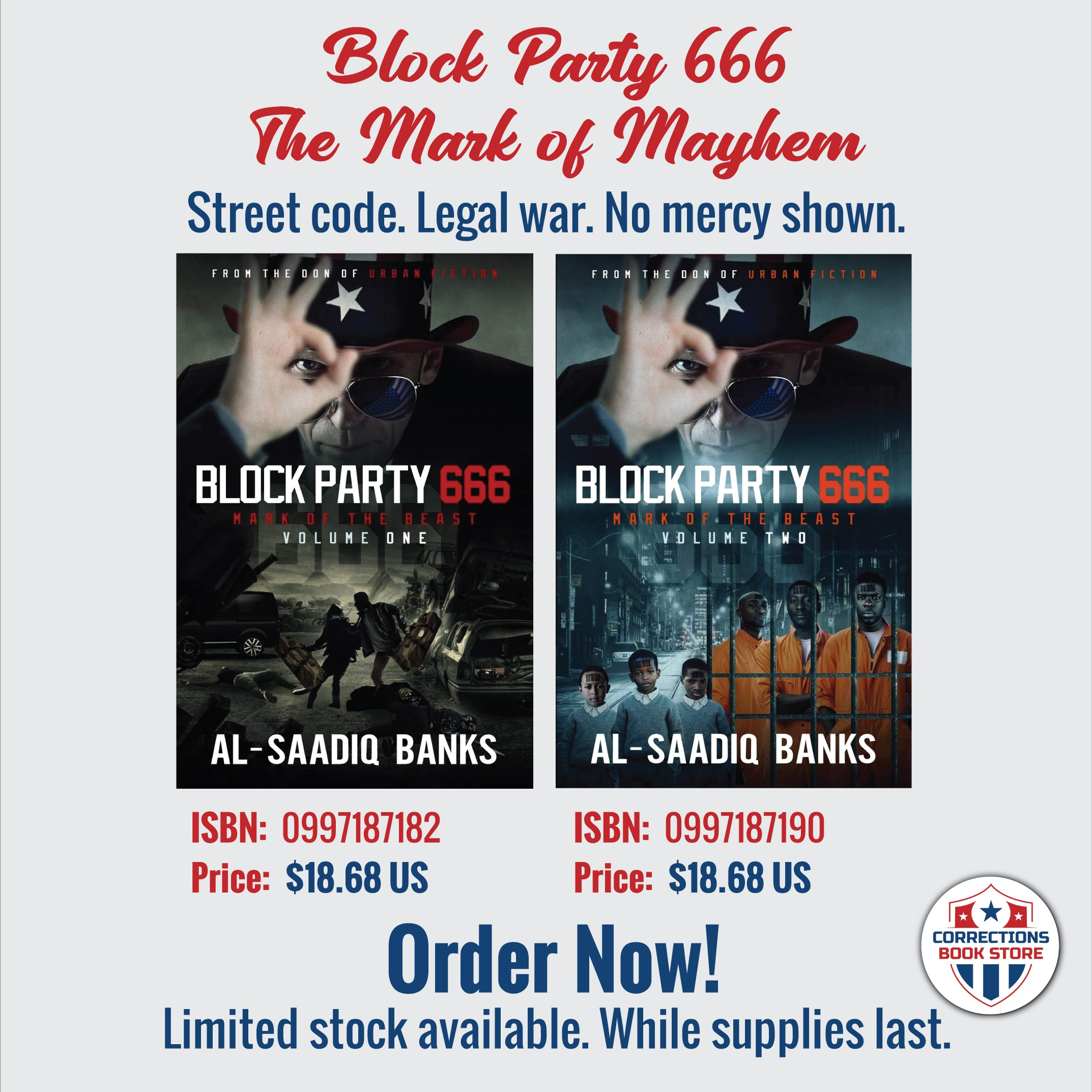 Block Party 666: The Mark of Mayhem - Corrections Bookstore 