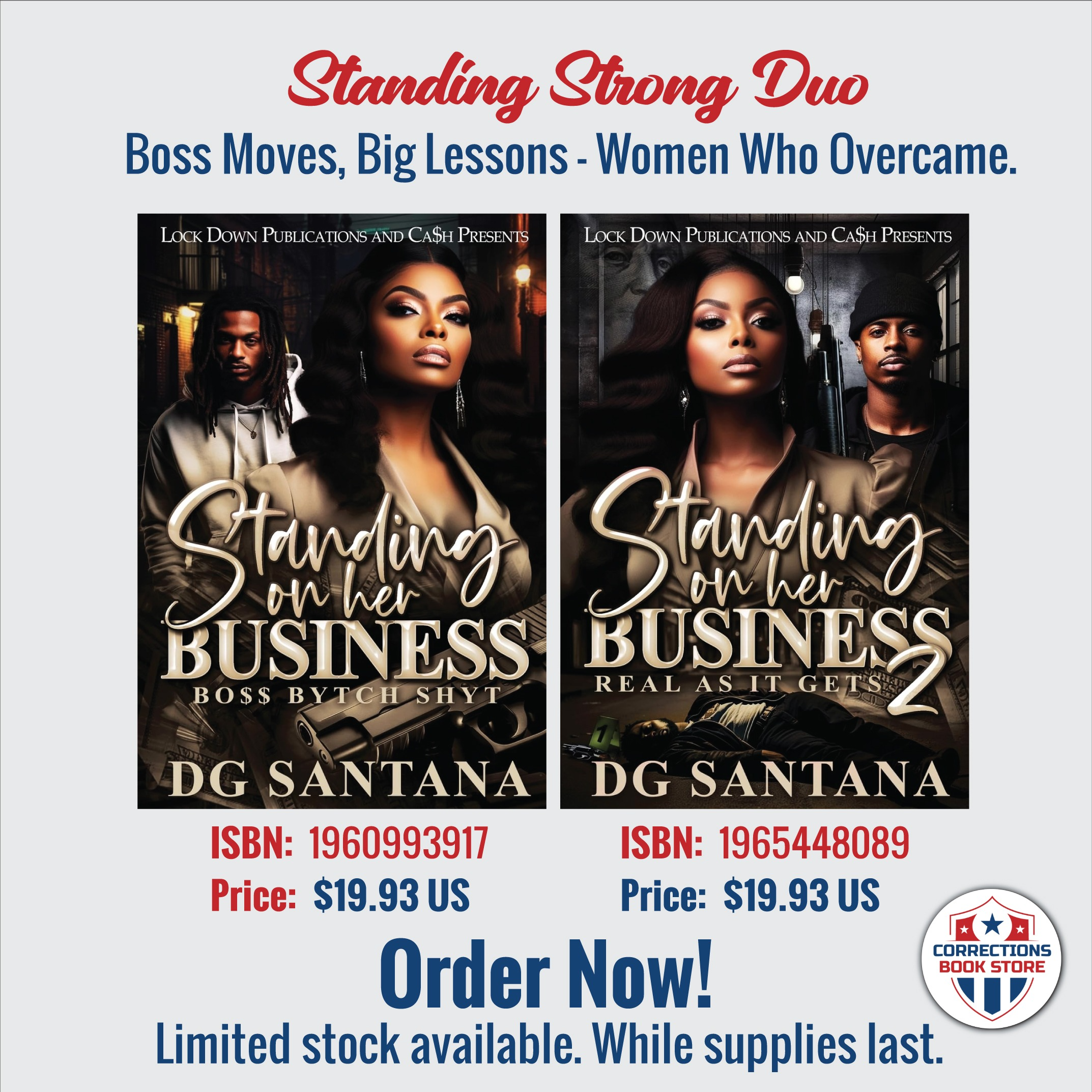 Standing Strong Duo - Urban Fiction Bundle - Corrections Bookstore 