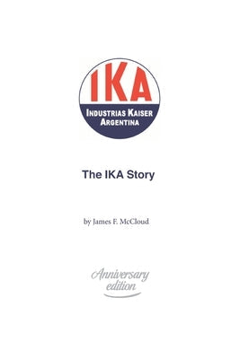 The IKA Story Paperback Motorlibros