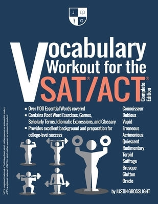 Vocabulary Workout for the SAT/ACT: Complete Edition Paperback Jjmg Enterprises LLC