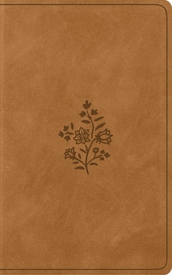 ESV Vest Pocket New Testament with Psalms and Proverbs, Red Letter (Trutone, Nubuck Caramel, Wildflower Design) by Esv Bibles