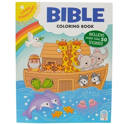 Bible Coloring Book with Stickers by Jarzabek, Ela