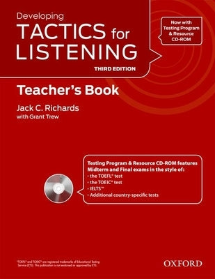 Developing Tactics for Listening Third Edition Teachers Resource Paperback Oxford