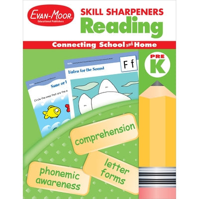 Skill Sharpeners: Reading Grade Pre-K by Evan-Moor Educational Publishers