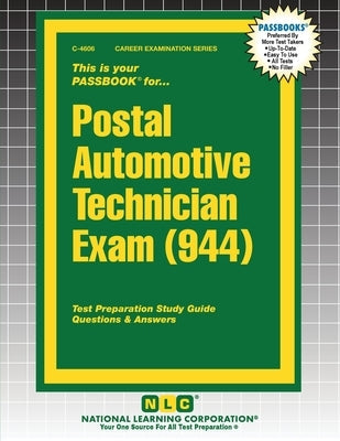 Postal Automotive Technician Exam (944) Paperback National Learning Corp