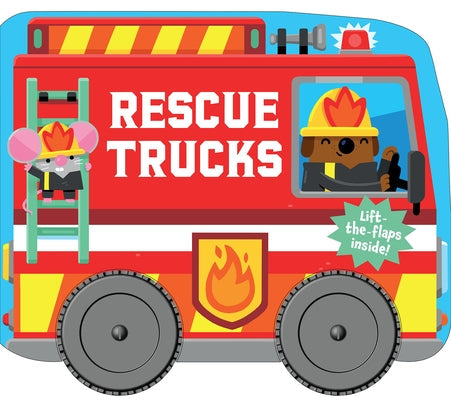 Spin & Lift: Rescue Trucks by Oliver, Ilanit