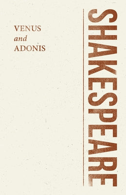 Venus and Adonis Paperback Read & Co. Classics