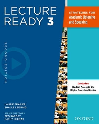 Lecture Ready Student Book 3, Second Edition Paperback Oxford University Press, USA