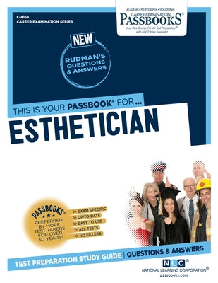 Esthetician (C-4168): Passbooks Study Guidevolume 4168 Paperback Passbooks