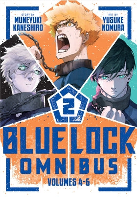 Blue Lock Omnibus 2 (Vol. 4-6) by Kaneshiro, Muneyuki