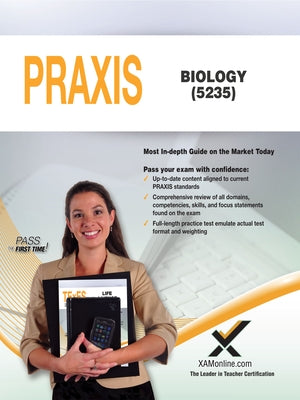 Praxis Biology: Content Knowledge (5235) Paperback Xamonline.com