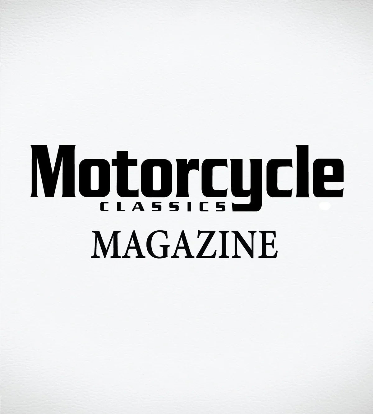 Motorcycle Classics Magazine - Corrections Bookstore